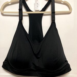 Black soft sports bra size 4x